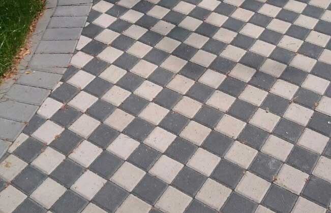 тротуарная плитка квадрат