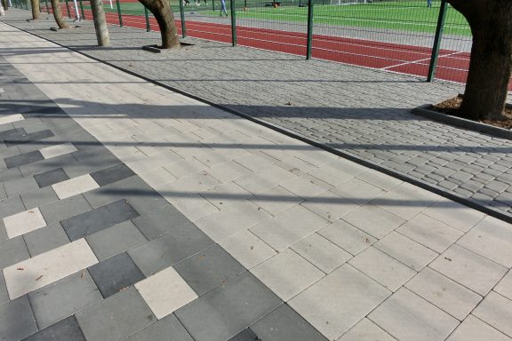 Схемы укладки тротуарной плитки
